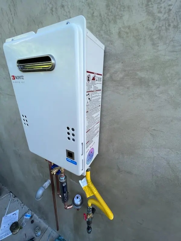 Tankless water heater installation for Monclair homes
